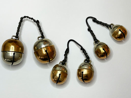 Acorn Falconry Bell: Nickel Silver and Brass
