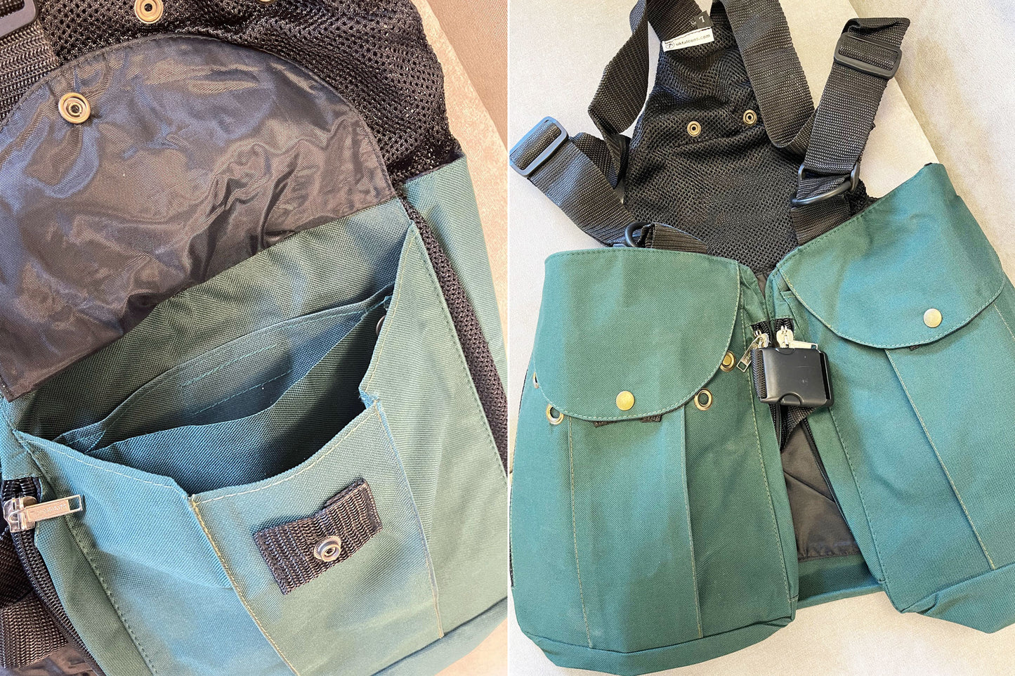 Canvas Hawking Falconry Vest