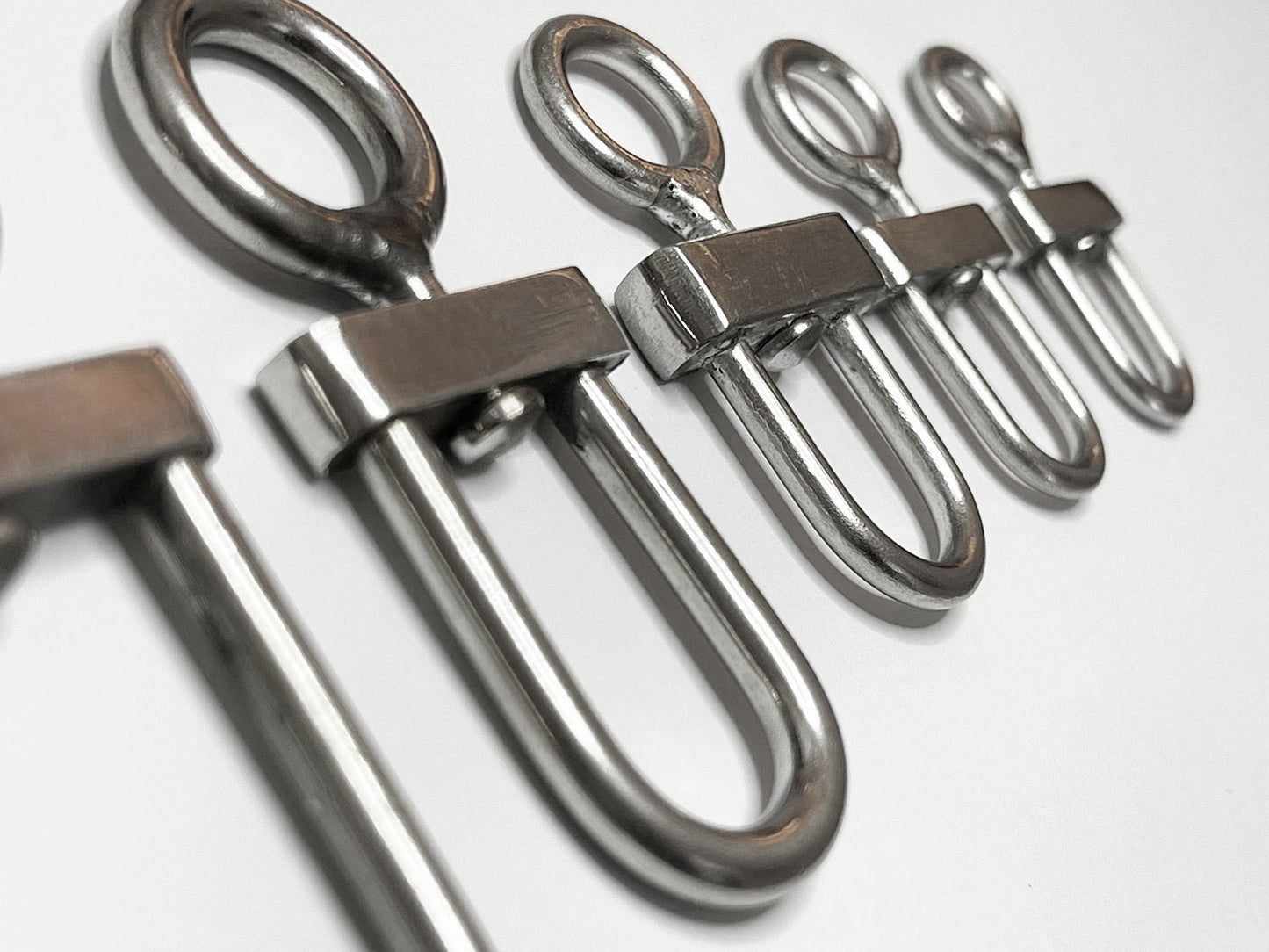 Stainless Steel Falconry D-Swivels